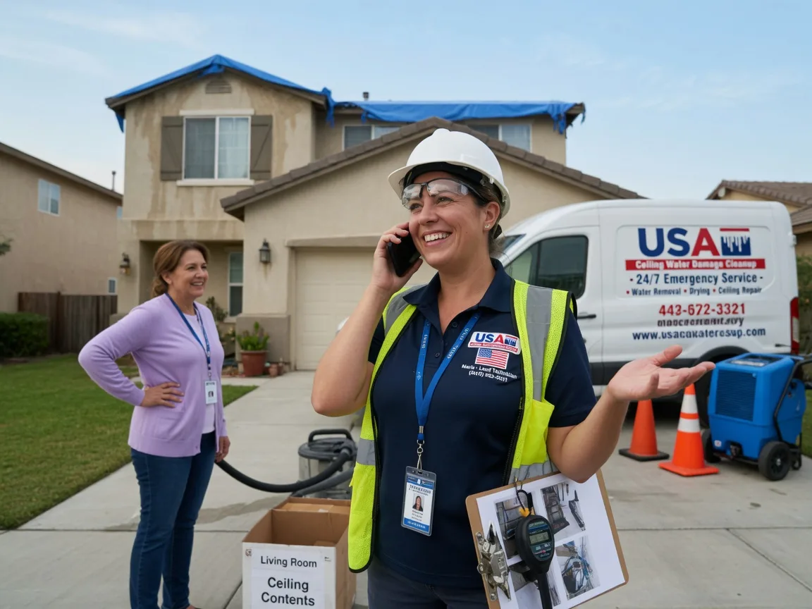 Ceiling Water Damage Restoration Clearlake, CA FAQs